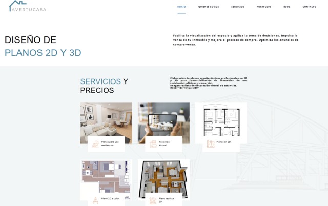 A VER TU CASA|PÁGINAS WEB VITORIA
