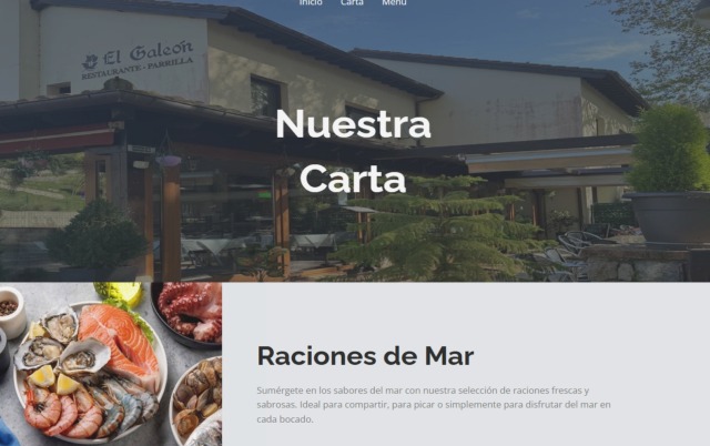 RESTAURANTE EL GALEON|PÁGINAS WEB VITORIA